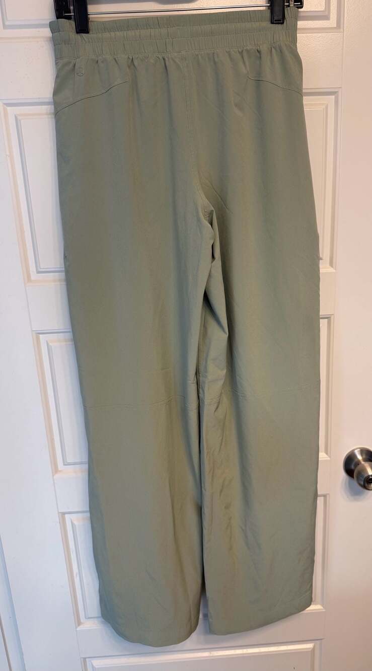 Lululemon Swift Mid-Rise Wide-Leg Pant Sage Green Size 6 - Picture 5 of 9